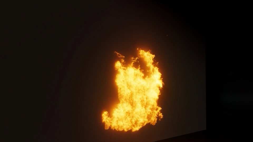 VDB Fire VFX 3D Asset