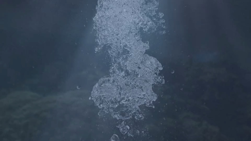 Water Bubbles VFX Fluid Animation Asset